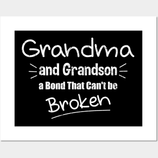 Grandma and Grandson a Bond That Can't be Broken Posters and Art